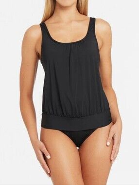 Sea Level Eco Essentials Blouson Tankini Top